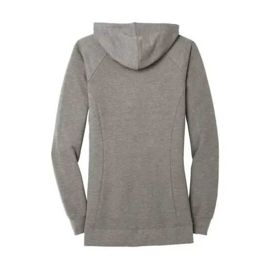 District&reg; Women's Perfect Tri French Terry Full-Zip Hoodie Gray Frost {5}