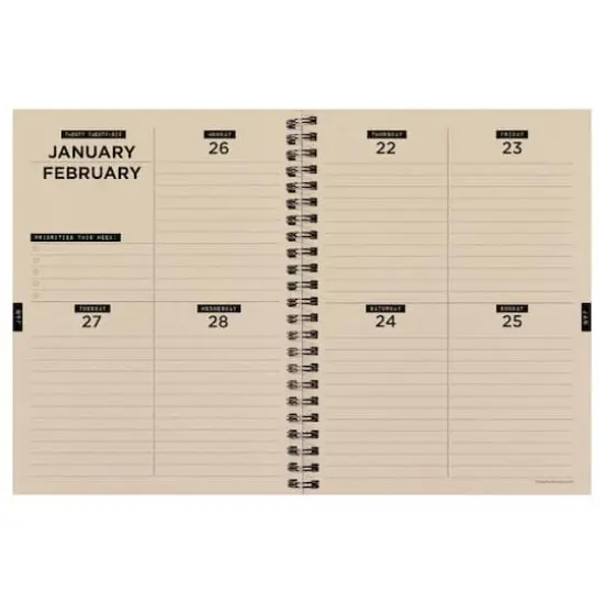 TF Publishing 2025-2026 Andy's Sunflower Medium Weekly/Monthly Planner {4}