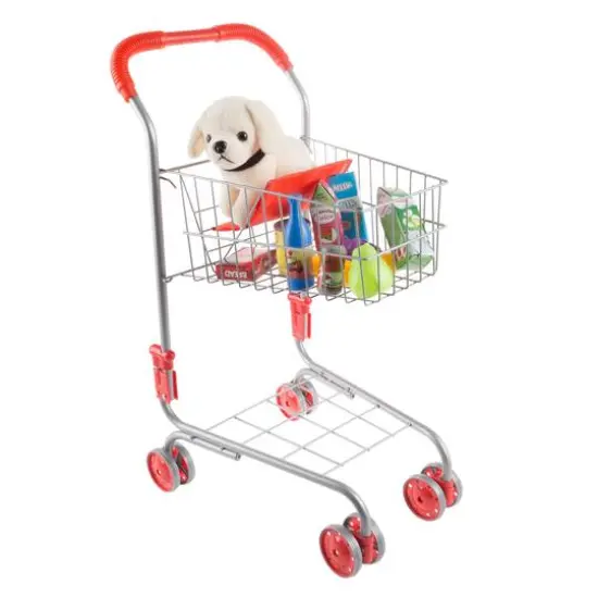 Toy Time Pretend Play Shopping Cart {4}