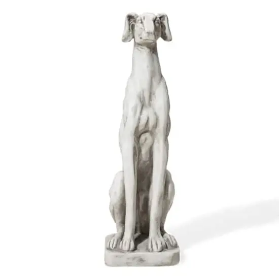 Glitzhome&reg; 32" Sitting Dog Garden Statue {1}