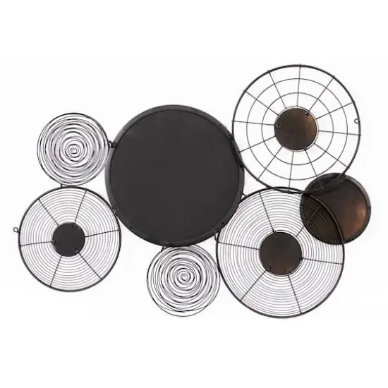 Black Iron & Wood Eclectic Wall D&eacute;cor {8}