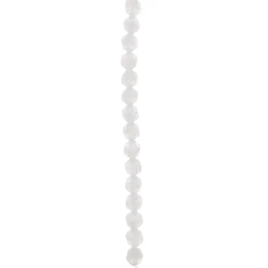 Preciosa Glass Crystal Round Beads, 8mm by Bead Landing&trade; White Opal {4}