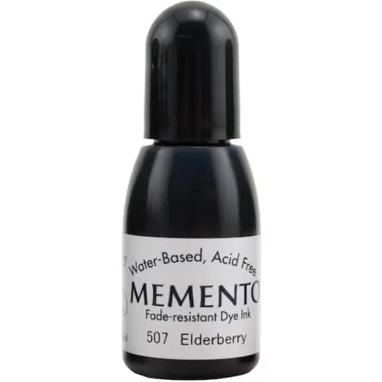 Memento Dye Ink Refill, 0.5oz. Elderberry {1}