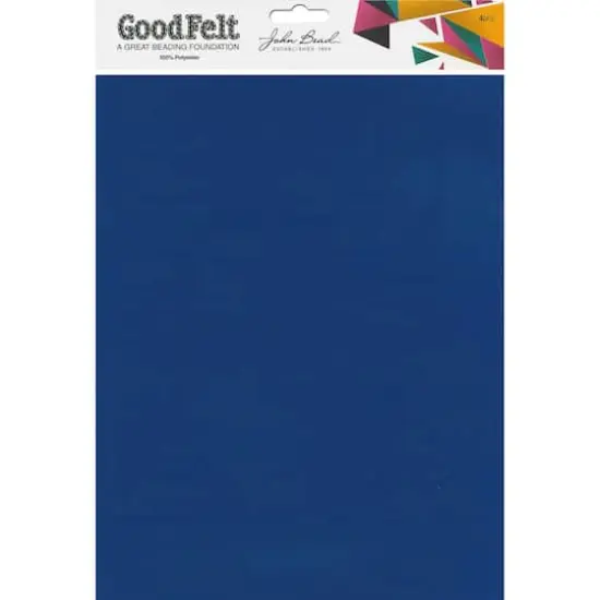 John Bead Good Felt Beading Foundation Blue {1}