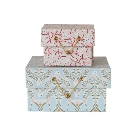 Hello Honey Berry & Dove Printed Paper Gift Boxes, 2ct. {5}