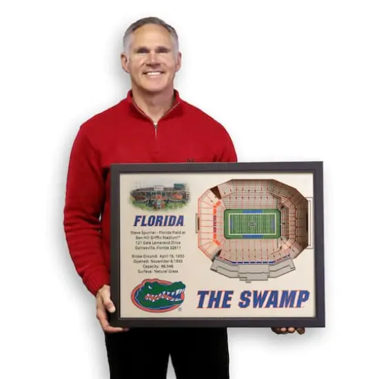 College Football 25-Layer StadiumView Wall Art Florida Gators {6}