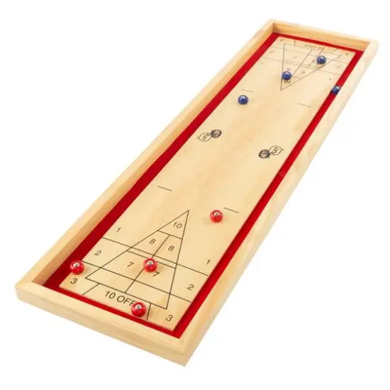 Toy Time Tabletop Shuffleboard Game {6}