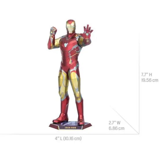 Metal Earth&reg; Premium Series Iron Man Mark LXXXV Steel Model Kit {10}