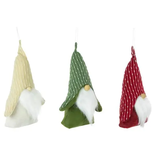 8.5" Standing Plush Gnomes Christmas Figures Set {4}