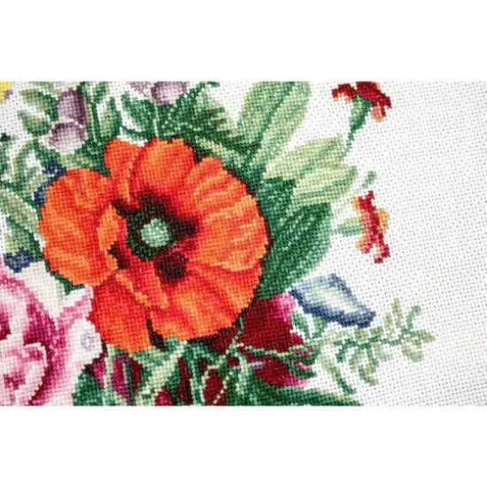 Luca-S Bouquet of Flowers Counted Cross Stitch Kit {4}