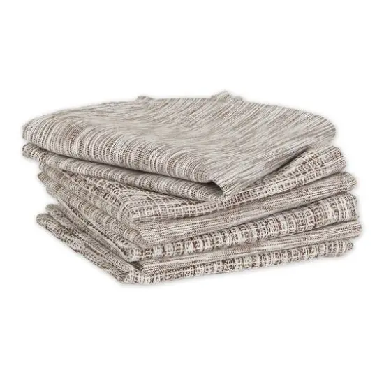 DII&reg; Recycled Cotton Dishcloth Set Leather Brown {4}