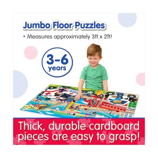 Jumbo Floor Puzzle - Emergency Rescue: 50 Pcs {6}