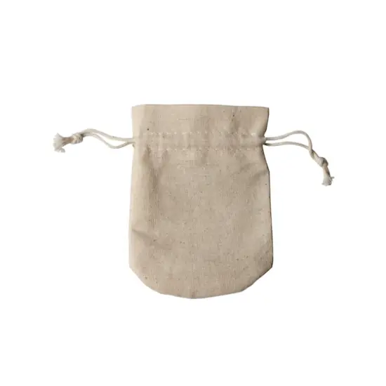 4" Muslin Jewelry Bag by Bead Landing&trade;, 8ct. {1}