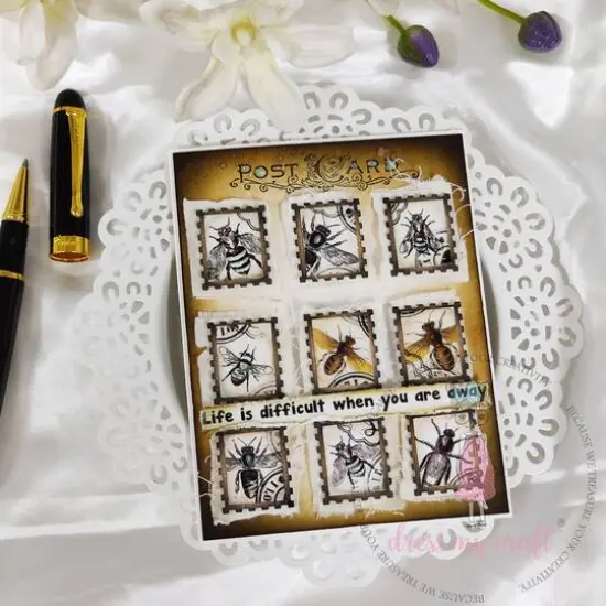 Dress My Craft&reg; 1'' Postcard Ticket Paper Punch {4}