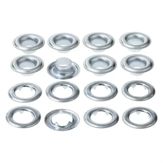 Loops & Threads&trade; Eyelets, 7/16" Silver {1}