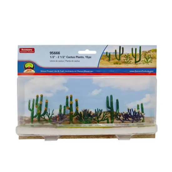 JTT Scenery Products Mini Cactus Plants {6}