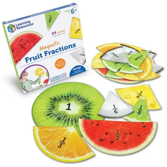 Learning Resources Magnetic Fruit Fractions {1}