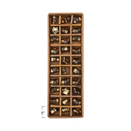 Hello Honey&reg; 30ct. Glass Gold Star Ornaments {4}