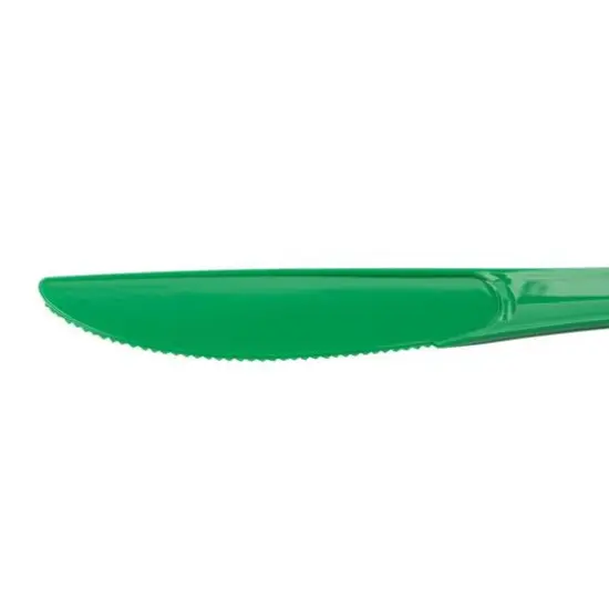 JAM Paper Premium Utensils Plastic Knives Party Pack, 48ct. Green {5}