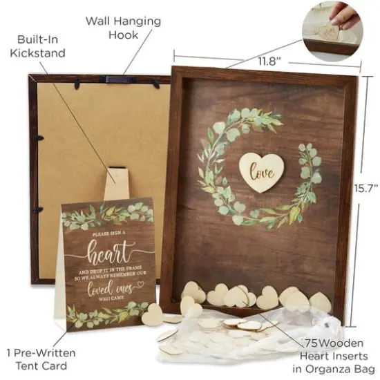 Kate Aspen Rustic Garden Wedding Guest Book Alternative {7}