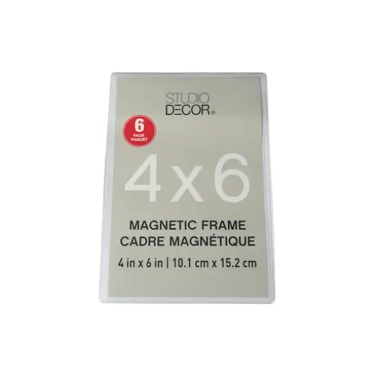 Magnetic Photo Frames, 6ct. by Studio D&eacute;cor&reg; {3}