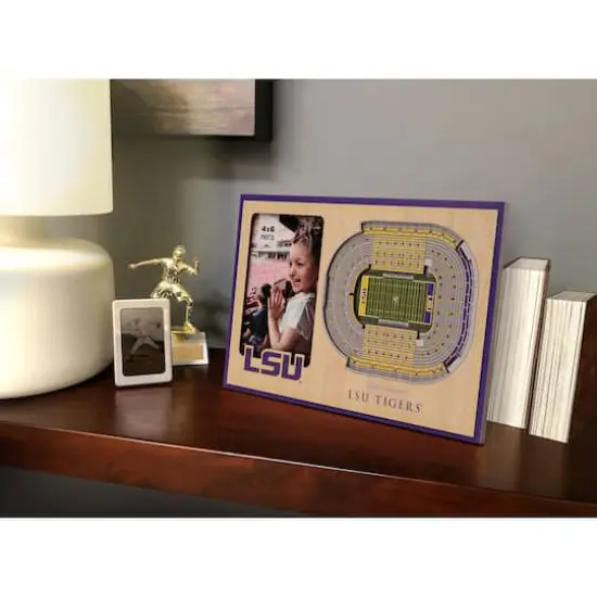 College Football 3D StadiumViews Picture Frame LSU Tigers {4}