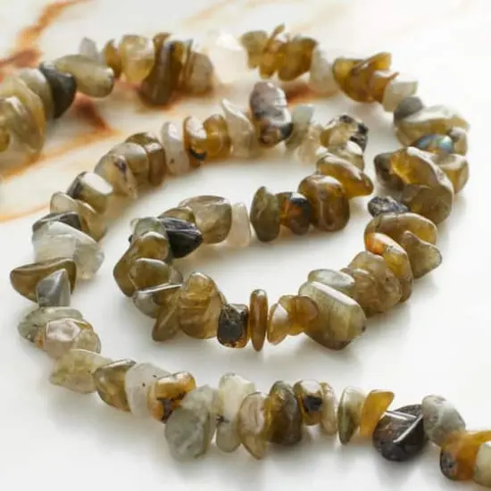 Brown Labradorite Chip Beads by Bead Landing&trade; {3}