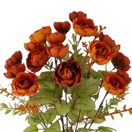 18" Orange Ranunculus Deluxe Bush by Ashland&reg; {3}