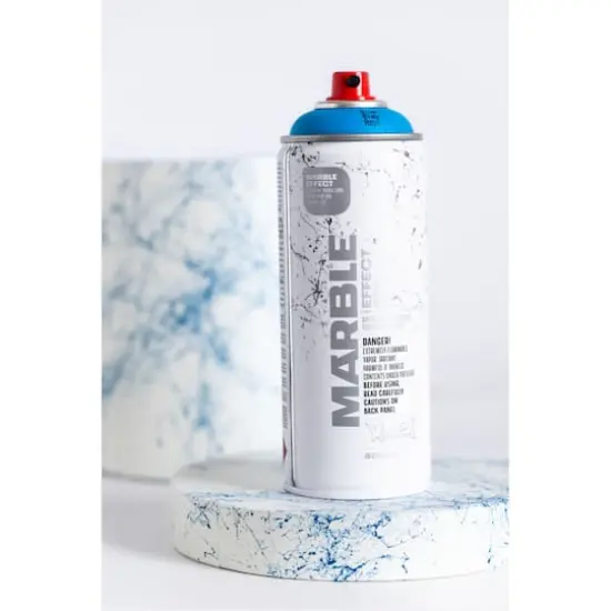 Montana&trade; Cans Marble Effect Spray Paint, 400mL Blue {7}