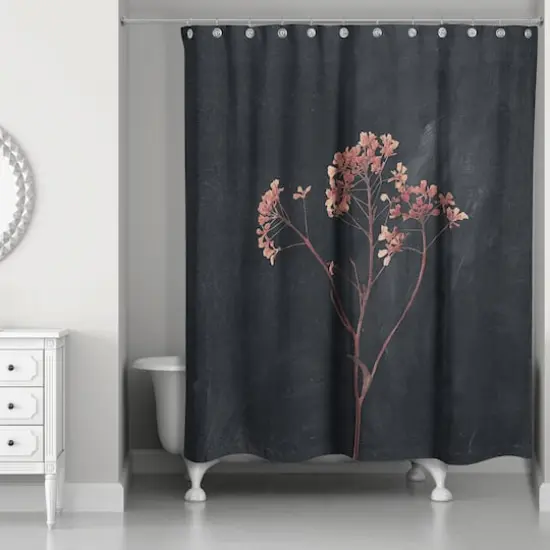 Spicy Botanical II 71" x 74" Shower Curtain {1}