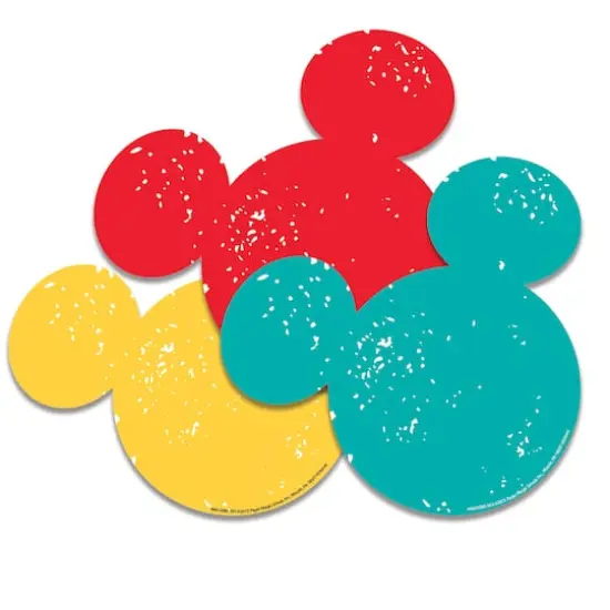 Eureka&reg; Mickey Mouse&reg; Paper Cut Outs, 3 Packs of 36 {3}
