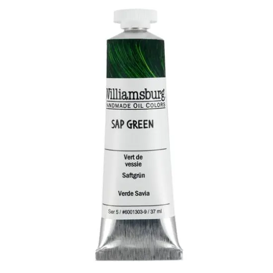 Williamsburg&reg; Artist Oil Colors, 37mL Sap Green {1}