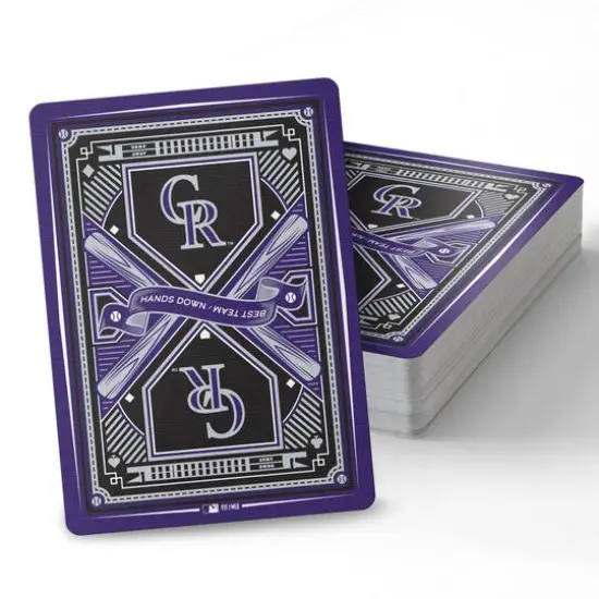 MLB Classic Series Playing Cards Colorado Rockies {6}