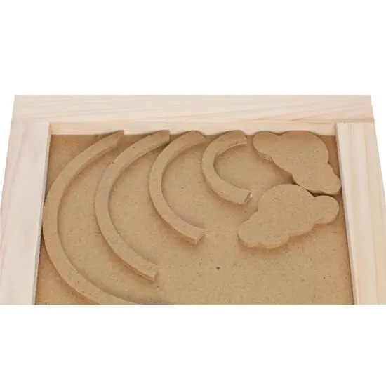 Leisure Arts&reg; Rainbow Shadow Box Kit {7}