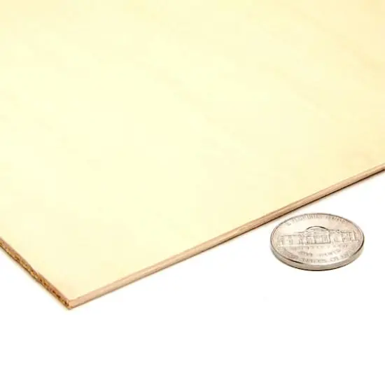 Glowforge&reg; Proofgrade&trade; Light Plywood, 12" x 12" Basswood {4}