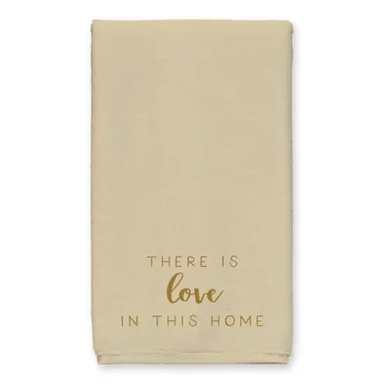 Love In This Home Tea Towel Set Gold/Yellow {3}