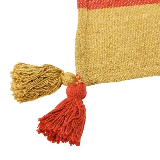 Hello Honey&reg; Striped Cotton Throw Blanket with Tassels {5}