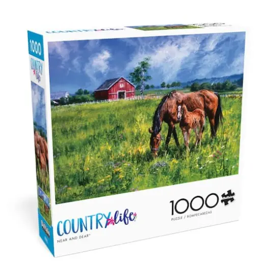 Assorted Country Life 1,000 Piece Puzzle {12}