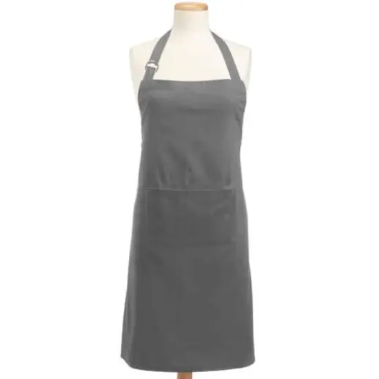 DII&reg; Chino Chef Apron Gray {5}