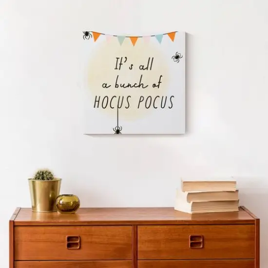 Bunch Of Hocus Pocus Canvas Wall Art {5}