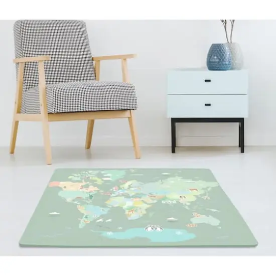 FloorPops Around the World Interlocking Floor Tiles {4}