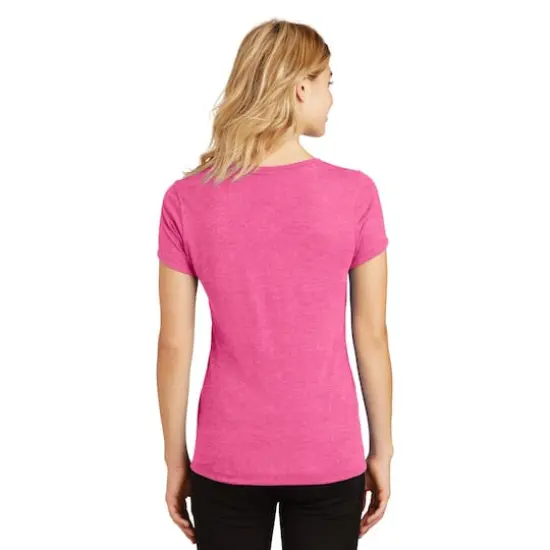 District&reg; Women's Perfect Tri&reg; V-Neck T-Shirt Fuchsia Frost {6}