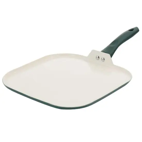 Gibson Home&reg; 11-Piece Green Gazebo Ceramic Nonstick Aluminum Cookware Set {5}