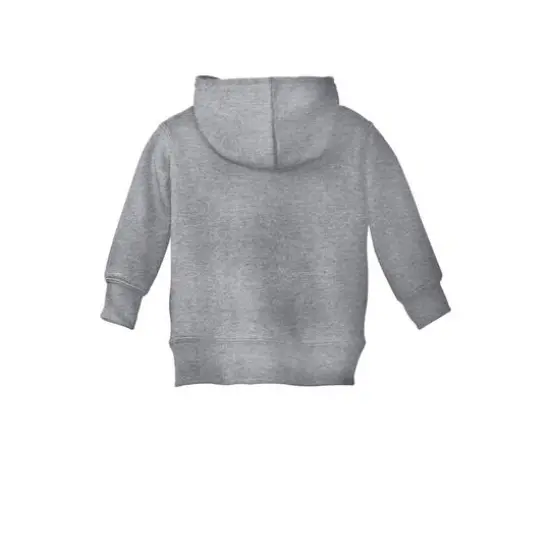 Port & Company&reg; Core Fleece Full-Zip Hooded Infant Sweatshirt Athletic Heather {4}