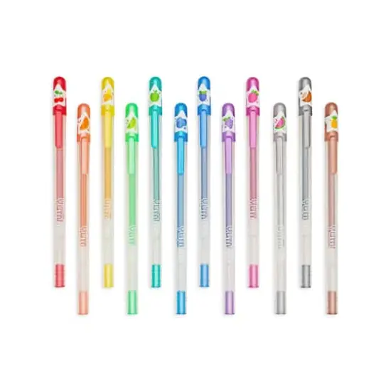 Yummy Yummy Scented 12 Color Glitter Gel Pens {3}
