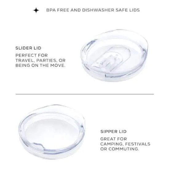 JoyJolt&reg; 12oz. Vacuum Insulated Stemless Wine Tumbler with Lid Gray {7}