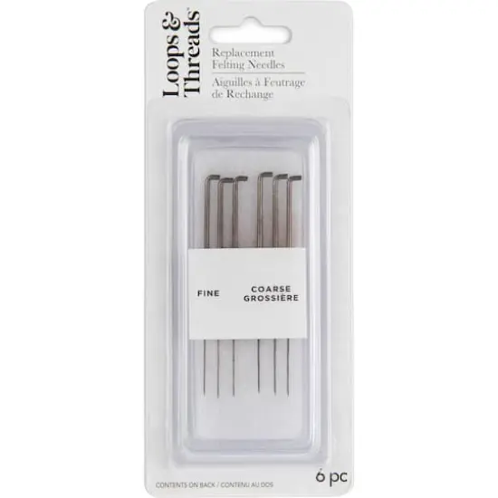 Replacement Felting Needles, 6ct. by Loops & Threads&reg; {4}