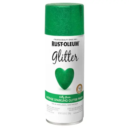 Rust-Oleum&reg; Glitter Spray Paint Kelly Green {1}