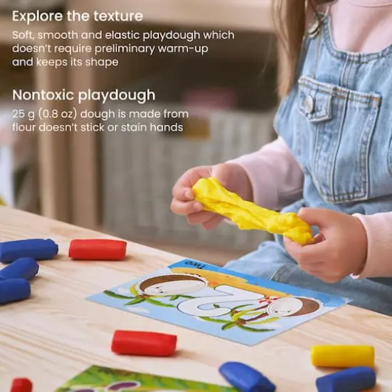 Arteza&reg; Kids Numeric Learn By Dough Kit, 17 pcs {3}