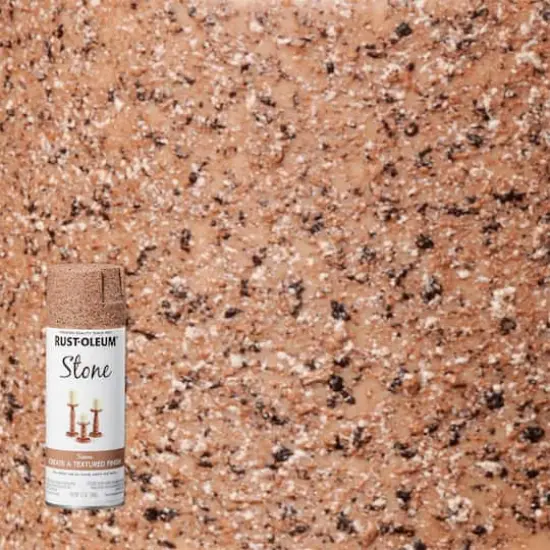 Rust-Oleum&reg; Stone Spray Paint Sienna Stone {3}